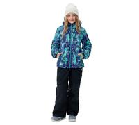 SMONTY SNOWER Tuta da Sci per Bambine con Cappuccio Staccabile, Completo da Sci, Super Caldo, Tuta Invernale per Bambina, Ragazza, Neve, Freddo, Impermeabile, Montagna, Sport Invernali, Regalo
