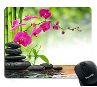 Smooffly anime mouse pad Custom, Vivid Wild Horses stampa, 24,1 x 20,1 cm, marrone horse-yt3 SM-20