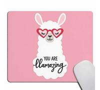Smooffly Divertente Citazione Chaos Coordinatore Mouse Pad Accessori da Scrivania Mouse Pad Citazione Decorazione Ufficio, Acquerello Floreale Mouse Pad 9.5*7.9 Inch Gm-232.