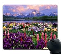 Smooffly Gaming Mouse pad Custom, donne africane con sfondo blu capelli acconciatura Galaxy gomma antiscivolo mouse pad Mousepad SM-5