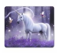 Smooffly Gaming Mouse pad Custom, donne africane con sfondo blu capelli acconciatura Galaxy gomma antiscivolo mouse pad Mousepad SM-25