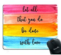 Smooffly Gaming Mouse pad Custom, Follow your dreams mouse pad cute Baby Sloth sull' albero Personality Desings Gaming Mouse pad SM-38