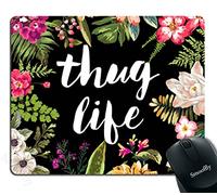 Smooffly Gaming Mouse pad Custom, Pretty turchese blu sfondo decorato con drappeggiato rete da pesca e nautica Starfish on Painted rustico in legno lavagne mouse pad SM-58