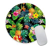 Smooffly - Tappetino per mouse rotondo a forma di palla da discoteca, con paillettes, per computer portatili 7.9*7.9 Inch Gmr39.