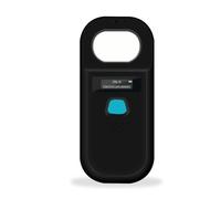 Smoostart Lettore Microchip Cani, Lettore Microchip per Animali ISO11784/85/FDX-B/EMID Lettore di Microchip per Cani/Animali Domestici/suini/Animale con 128 Dati di archiviazione
