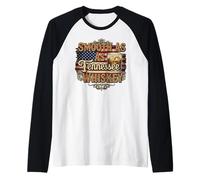 Smooth As Tennessee Whisky - Bicchiere di Whisky Maglia con Maniche Raglan