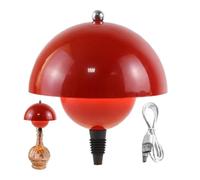 Smooth Dimming Capability: The Bottle Lamp features a built-in rotary dim