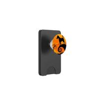 Smooth Fox Terrier cane e luna divertente costume di PopSockets PopWallet per MagSafe