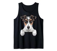 Smooth Fox Terrier Funny Peeking Pocket SFT Foxie Dog Canotta