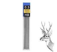 Smooth Mechanical Pencil Lead Refills - 12 pezzi Box | 0,3 mm 0,6 mm 0
