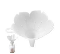 Smooth Oil Transfer Funnel - Multi-Purpose Liquid Funnel with Handle, Small Oil Separator F́unnel for Peanut Óil, Olive Òil, Vinegar, Soy Sauce, Kitchen Cooking Use