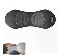 Smooth Spine Triple Fusion Back Massager, 2025 New Electric Lumbar with Heat, Vibration, Traction, 3 in 1 Back Massagers for Chairs, Bed and Car (Black)