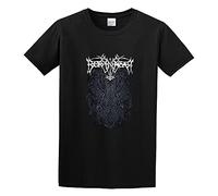 SMOOTH WILL Borknagar Band Cold Runs The River T-Shirt Funny Top Tee Short-Sleeve for Mens Black XL
