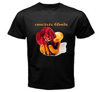 SMOOTH WILL Concrete Blonde Band The Essential Mens Black T-Shirt Black S