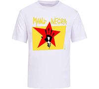 SMOOTH WILL Mano Negra Manu Chao Men's T-Shirts Unisex Tee White S