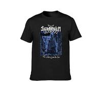 SMOOTH WILL Men's Sacramentum Far Away from The Sun Melodic Cotton Black Shirt Top Tee T-Shirts Black M
