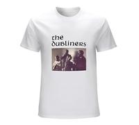 SMOOTH WILL The Dubliners T-Shirt for Men, Tee White 3XL