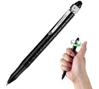 SMOOTHERPRO Penna a Sfera con Stilo Retrattile Compatibile con Parker, Nero | Penna e Stilo 2 in 1, Bilanciamento del Peso, Scrittura Fluida, per Ufficio, Scuola, Attività Commerciale