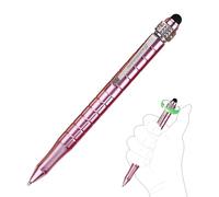 SMOOTHERPRO Penna a Sfera con Stilo Retrattile Compatibile con Parker, Rosa | Penna e Stilo 2 in 1, Bilanciamento del Peso, Scrittura Fluida, per Ufficio, Scuola, Attività Commerciale