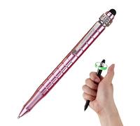 SMOOTHERPRO Penna a sfera e stilo Penna a sfera retrattile Compatibile con le ricariche Parker per la scuola di ufficio aziendale colore rosa (FSA01P)