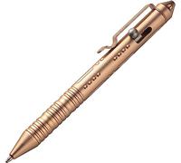 SMOOTHERPRO Penna a Sfera EDC Bolt Action Penna Tascabile Clip Resistente in Acciaio Inossidabile Bilanciamento del Peso per Ufficio Scuola Attività commerciale Colore Oro Rosa(TP158)