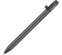 SMOOTHERPRO Penna a Sfera in Titanio Penna Bolt Action EDC Biro - Grigio