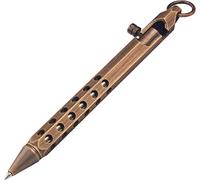 SMOOTHERPRO Penna Esagonale in Ottone Massiccio per EDC Colore Nero Vintage