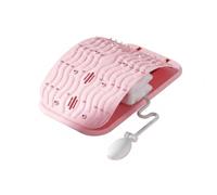 SmoothGain Cuscino Supporto Schiena Gonfiabile Schiena Lombare Supporto Schienale Stretching Stendischiena con Altezza E Durezza Regolabili con Pompa Superficie, color to 3