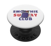 Smoothie Sunday Club - Amanti delle bevande sane PopSockets PopGrip Adesivo