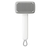 Smoothing Cat Brush, Adjustable Comb for Long & Short Pets, ABS Cat Supplies for Indoor Dogs, Lanyard Design, Grooming Accessories for Cats and Dogs, 9.8x4.33 inches