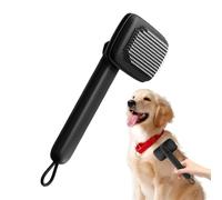 Smoothing Cat Brush, Adjustable Comb for Long & Short Pets, ABS Cat Supplies for Indoor Dogs, Lanyard Design, Grooming Accessories for Cats and Dogs, 9.8x4.33 inches
