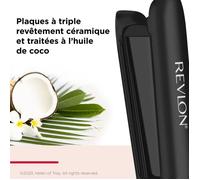 Smoothstay Revlon RVST2211 SmoothStay - 25mm - Infuso in olio di cocco + copertura da viaggio
