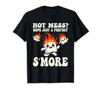 Smores Group Hug Camping Adventure Camp Viaggio Smores Amante Maglietta