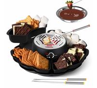 S'mores Maker & Chocolate Fondue Set 2 in 1 per feste di compleanno dei(EU)