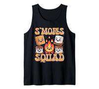 S'mores Squad Funny Campfire Marshmallow Canotta