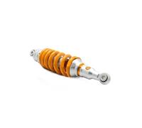 Smorzamento Ammortizzatore Ammortizzatore Universale A Testa Tonda Regolabile Da 320 Mm Per Modifica Moto(Yellow spring)