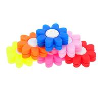Smorzatore da Tennis a Forma di Fiore in Silicone 6 Pezzi Colore Casuale | Vestibilità Sicura, Design Decorativo, per Racchetta da Tennis Colore Casuale