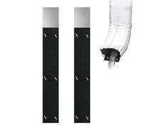 Smorzatore di rumore per grondaia, silenziatore portatile per grondaie, regolabile, riduttore di rumore per fossa, strumento multifunzionale insonorizzante per la maggior parte dei tubi