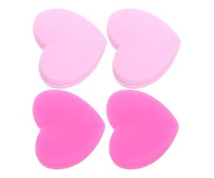Smorzatore di Vibrazioni 4 per Racchetta da Tennis a Cuore in Silicone | Installazione Semplice, Accessorio per Giocatori e Appassionati, Assorbimento degli Urti sulla Racchetta