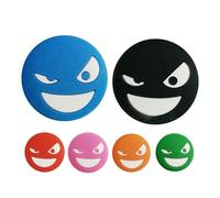 Smorzatore di vibrazioni da tennis Ammortizzatore per racchetta in silicone con riduzione del rumore, 6 pezzi, accessori da tennis morbidi e leggeri per giocatori professionisti e occasionali