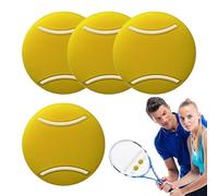 Smorzatore di vibrazioni per racchetta da tennis, 4 x graziose racchette compatte ammortizzanti, facili da installare, antivibrazioni per padre, fidanzato