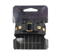 Smorzatore per corde per chitarra con meccanismo di tensione regolabile per ridurre il rumore e migliorare il suono durante il suono, nero