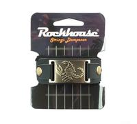 Smorzatore per corde per chitarra con meccanismo di tensione regolabile per ridurre il rumore e migliorare il suono durante il gioco (C)