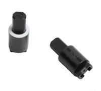 Smorzatore rotante 2PCS con connettori a discesa lenta per coperture del bagno che offrono soppressione del rumore e movimento fluido negli accessori degli elettrodomestici