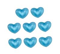 Smorzatori a forma di cuore da tennis in un 8 pezzi | Decorazione per letto con corde perlescenti, progettata per aiutare a smorzare la corda della racchetta