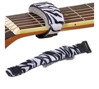 Smorzatori Corda per Chitarra, Chitarra Basso Mute, Muter per Chitarra Basso a 7 Corde, String Dampener per Chitarra, Elimina il rumore, Colore zebrato