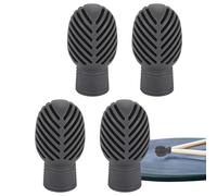 Smorzatori Per Bacchette - Smorzatore Pèr Tamburo Muto | Suggerimenti Peŗ Esercitarsi In Modo Silenzioso Sulle Bàcchette, 4 Pezzi Copri Bačchette Iń Silicone P̄er Ešercitarsi, Protezioni Silenziose Pē