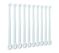 Smorzatori Vibrazioni Leggeri per Equilibrio Racchetta | Assorbimento urti per efficace, migliora precisione, riduce rumore, installazione per versatile, leggero(White)