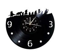 Smotly Vinyl Orologio Record di Parete, Signore della Guardia Tema Decorazione appesa Anelli Art, Il miglior Regalo per la Decorazione della Parete della casa (Regalo: Gancio)