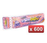 smp 600 PEZZI - BUSTE NETTEZZA ROSA PROFUMATO 55X65 PZ.15 IN 40 CONFEZIONI 00